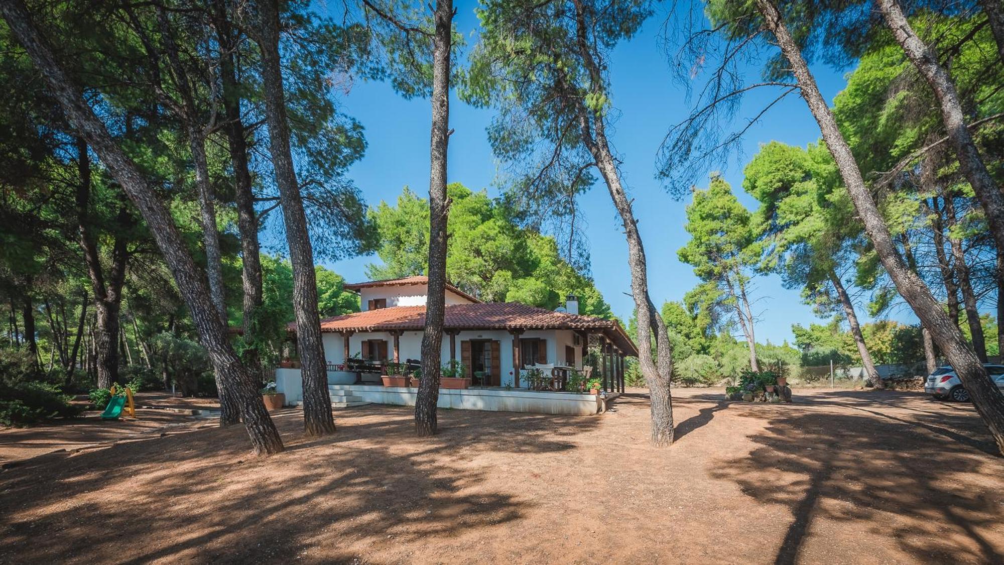 Squirrel Beach Front Villa, Metamorfosi Екстер'єр фото