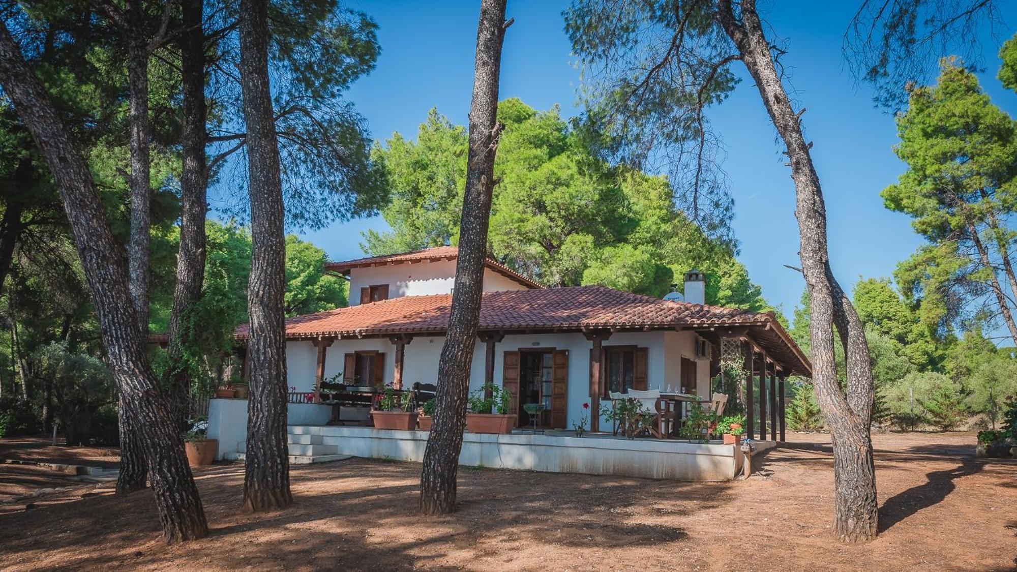 Squirrel Beach Front Villa, Metamorfosi Екстер'єр фото